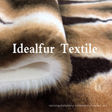 Digital Printing Short Pile Imitation Rabbit Fur Fabric